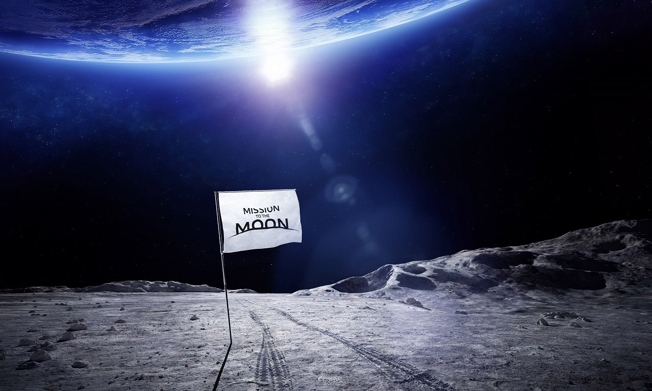 2018年 人類在月球上建立首個手機通訊基站與電腦系統